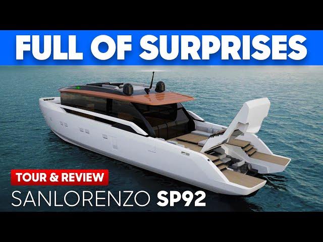 Sanlorenzo takes on... Pershing?! | Sanlorenzo SP92 Tour & Review