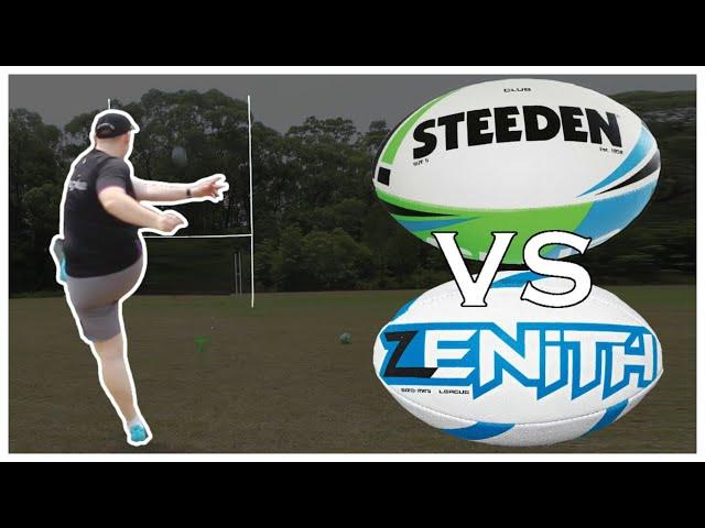 KICKING GOALS WITH MRLUKE AND BLAKE | STEEDEN VS ZENITH BALL COMPARISON