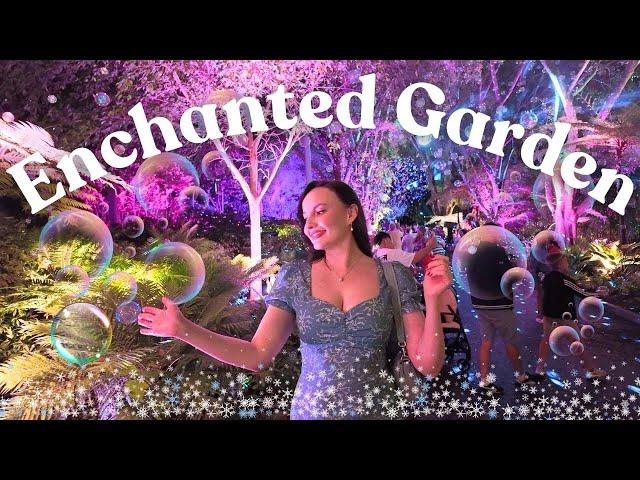 Brisbane's Enchanted Garden MUST-SEE light show 2024 vlog