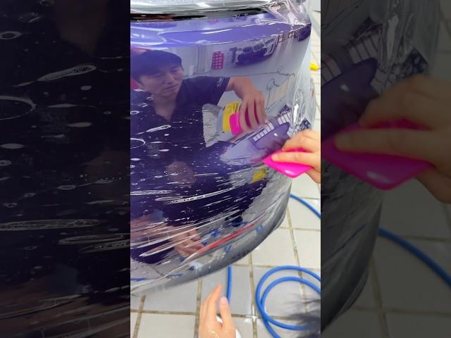 앞범퍼ppf 핸드커팅 한장시공 #ppf #ppf시공 #아이카