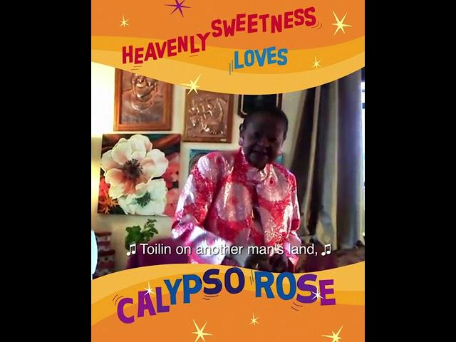 Heavenly Sweetness Loves Calypso Rose ! ️