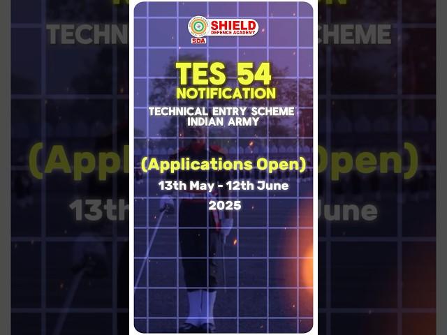 TES 54 Notification Out Now | Best SSB Interview Coaching | Shield Defence Academy #ssbinterview