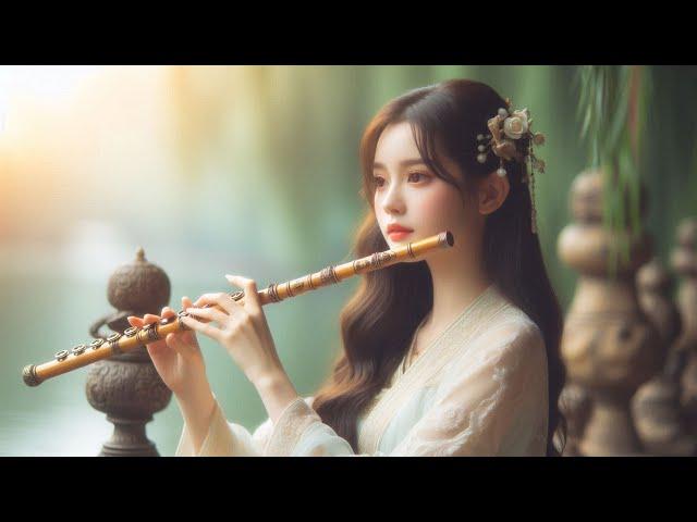 Gentle relaxing flute music creates a feeling of peace and comfort