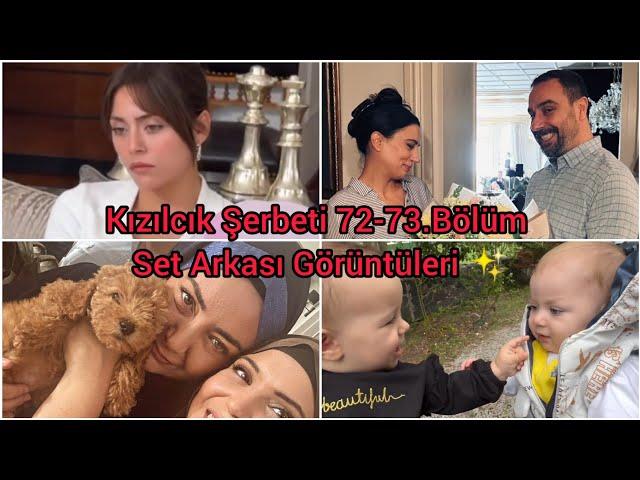 Kızılcık Şerbeti 72.Bölüm / 73.Bölüm Set Arkası Görüntüleri  Kamera Arkası