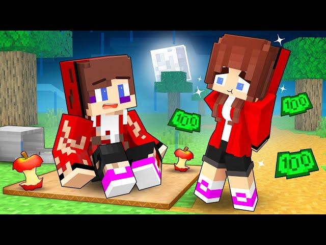 Rich JJ`s Girl and Poor JJ - Love Story - Maizen Minecraft Animation