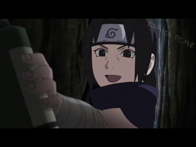 Itachi awakened his Sharingan after Obito killed his friend