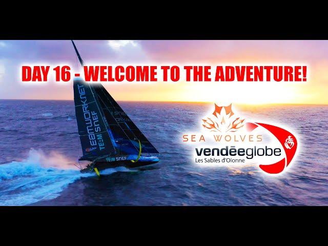 Sea Wolves VendeeGlobe 2024 report #16 Second foilers stay close! Welcome to the great adventure!