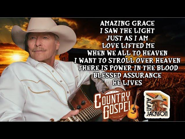 Healing Hymns - Best Country Gospel Songs 2024 (Lyrics) Alan Jackson, Merle Haggard...