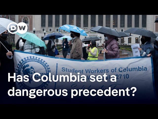 Columbia University pledges new investigation into pro-Palestine protests to save funding | DW News