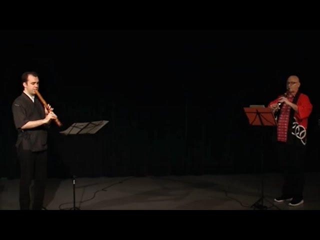 Marty Regan's "Silent Cry of a Heron" Adam Robinson, shakuhachi | Thomas Piercy, clarinet