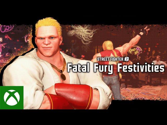 Street Fighter 6 - Fatal Fury Festivities Fighting Pass