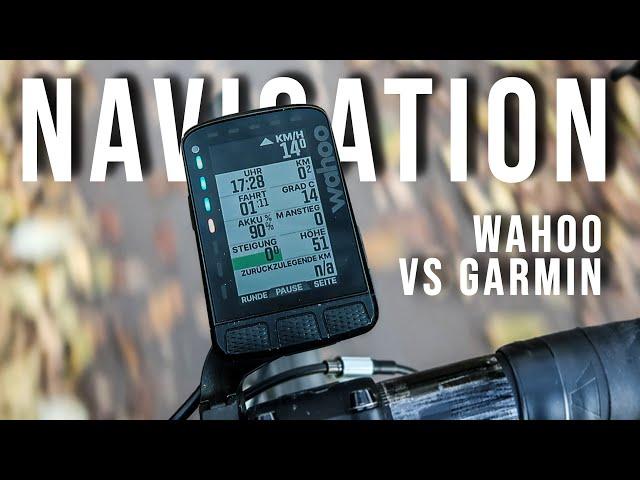 Fahrrad Navigation im Test | Wahoo vs Garmin | Wahoo Elemnt Roam V2 im Test