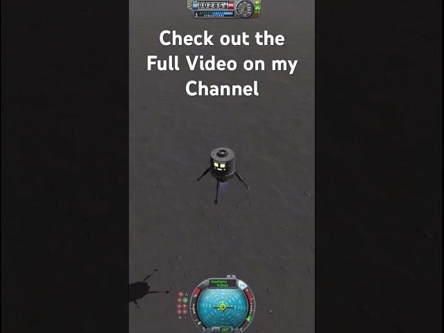 FULL VIDEO ON MY CHANNEL | Apollo Style mun landing #kerbalspaceprogram #ksp