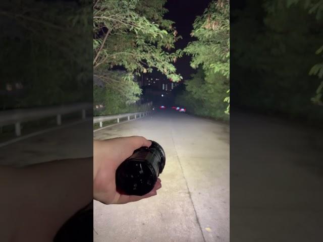 This 100,000 lm Flashlight is too bright #flashlight #tech #imalent #gadget #outdoor