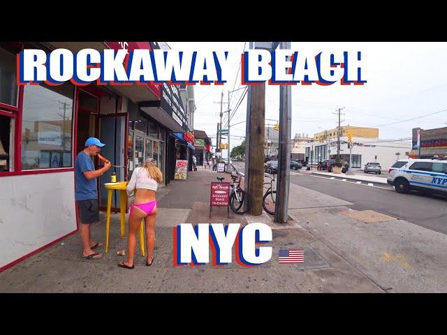 Rockaway Beach 116th Street Walking Tour:  Who Comes To This Queens New York Beach?