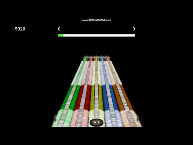 1,000,000 notes in 1 minute in Guitar Hero (HAHA Song 1 Billion)