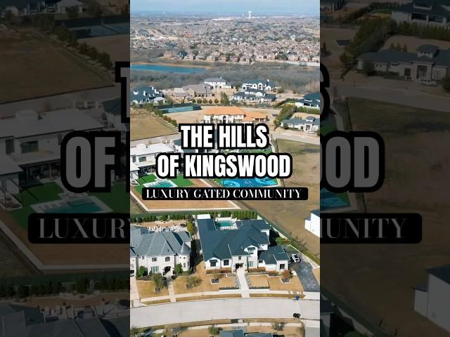 Luxury Gated Community of The Hills of Kingswood in Frisco, TX