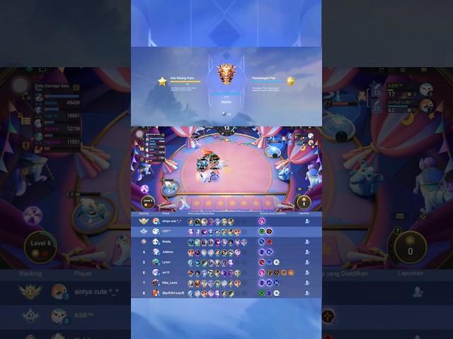 YUKI 1 DIBUFF + STARCORE LIGHT! AUTO LANGSUNG ULTI!#mobilelegend #magicchessindonesia #gameshorts