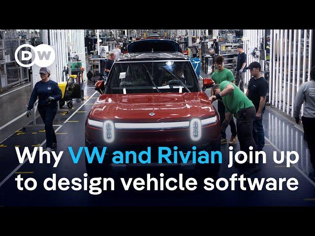 Volkswagen invests up to $5 billion in Rivian joint venture | DW News