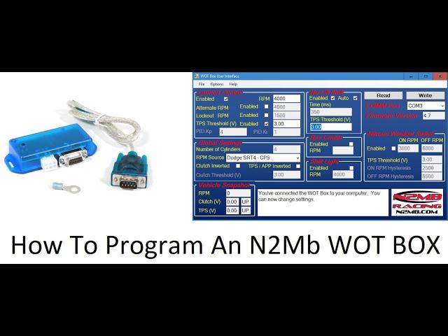 How To Program an N2MB WOTBOX & Why You Need To Cut Ignition When Running AUX FUEL With DI