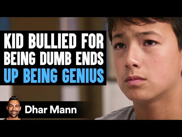 KID BULLIED For Being Dumb, Ends Up BEING GENIUS | Dhar Mann Studios