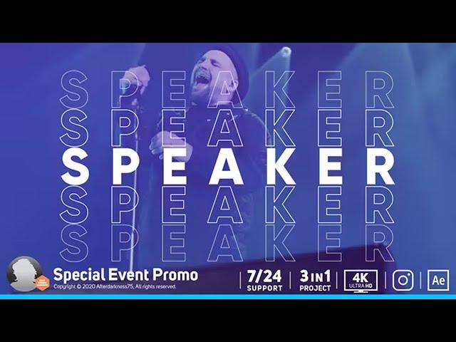 Event Promo ( After Effects Template )@aetemplates