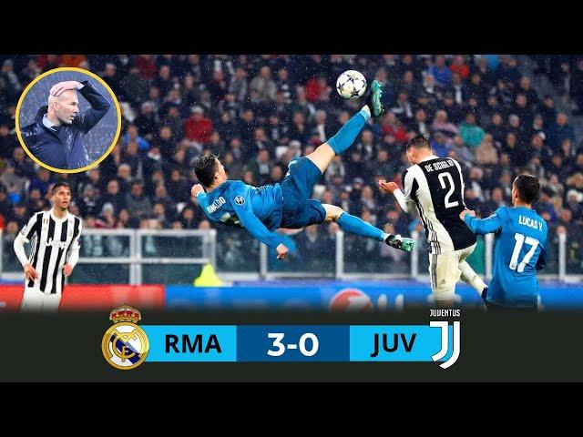 Cristiano Ronaldo's Bicycle Goal Shocked Zinedine Zidane in this match