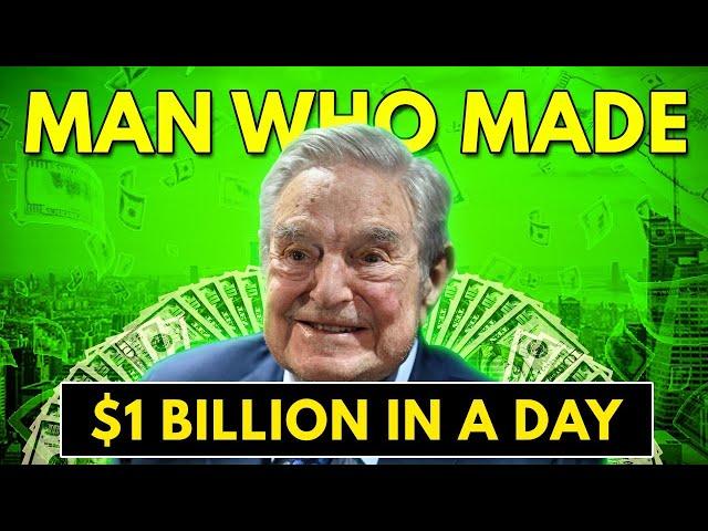 The Trader who Made 1 Billion Dollar in a day - George Soros