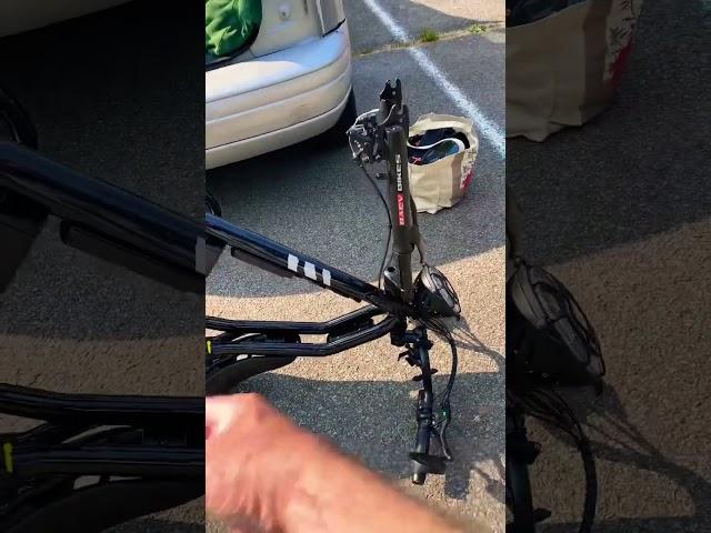 How to get your Raev Bullet Ebike into a Hatchback #shorts