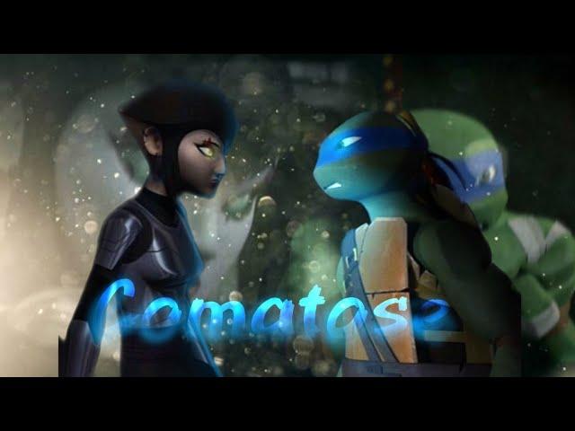 {tmnt} Leo and Karai - Comatos (Rus)/ {Черепашки ниндзя2012} Лео и Карай - °Коматоз° (клип)