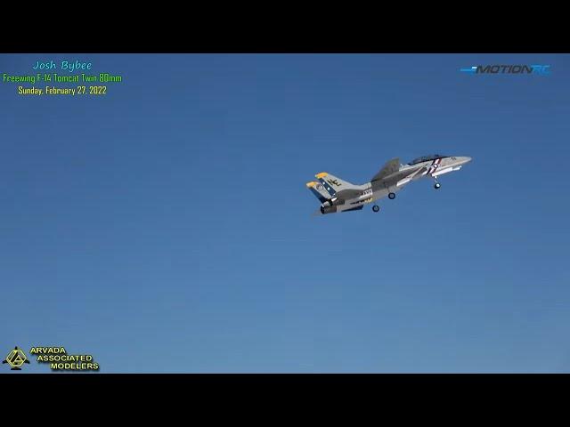 Josh Bybee...   Freewing F-14 Tomcat Twin 80mm EDF...   With Upgrades...   Sunday, February 27, 2022