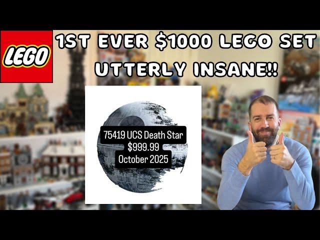 First Ever $1000 Retail LEGO Set Coming In 2025 Insane!