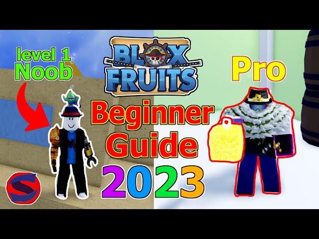 Blox Fruits Beginners Guide! 2023