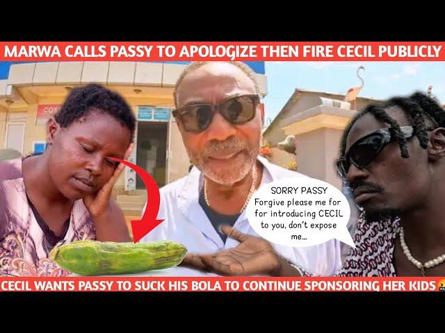 MARWA APOLOGIZE + DISOWN TRENCH TOWN GRANDPA AFTER PASSY-CECIL PHONE RECORDED AUDIO EXPOSE SHAMEFUL