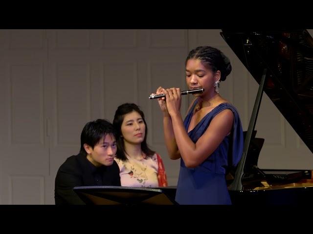 Amanda Harberg's "Sonata for Piccolo and Piano," performed by Sophia Jean & Ryan Sheng