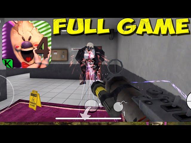 Ice Scream 4: Rods Factory - Walkthrough Gameplay  - Full Game(iOS, Android)