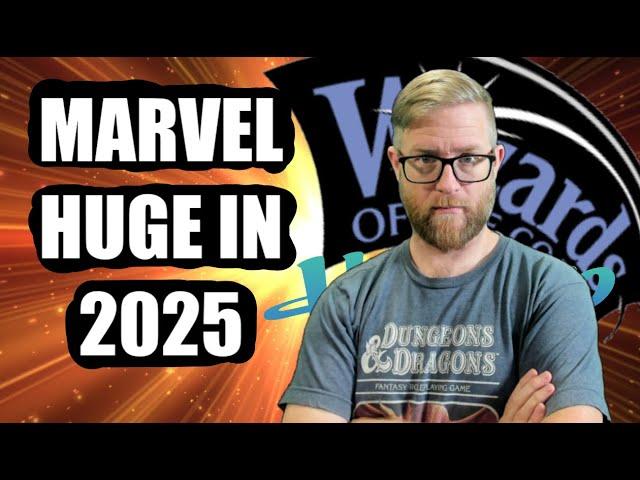 Marvel Will Be HUGE in 2025. Hasbro Plans For MTG/Marvel-Hasbro Earning Call-Player Information.