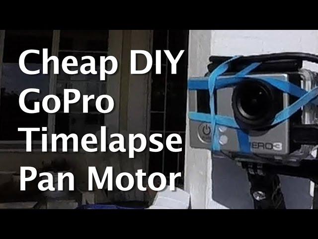 GoPro Time Lapse Motor -DIY Low Budget