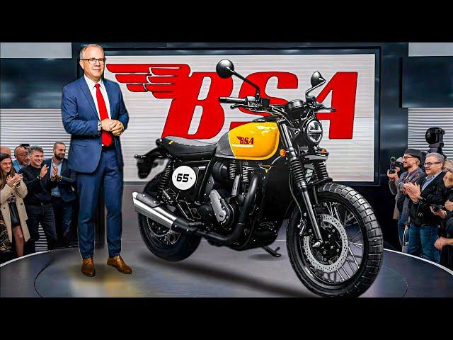 2025 NEW BSA B65 SCRAMBLER INTRODUCED!!