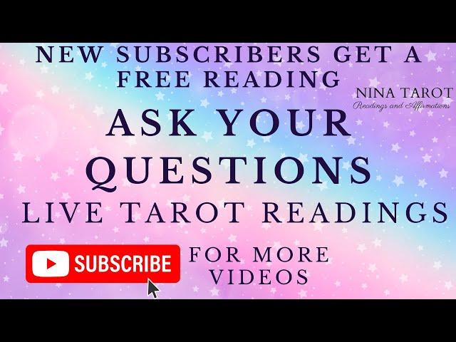 ️LIVE Free Tarot Readings️Ask Your Questions in the Comments️ #freetarot #tarotlivestream