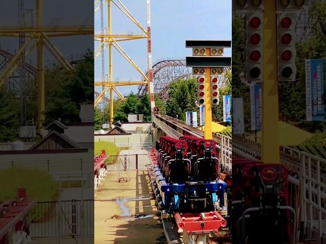 Top Thrill Dragster Cedar Point #rollercoaster #coffindance #shorts