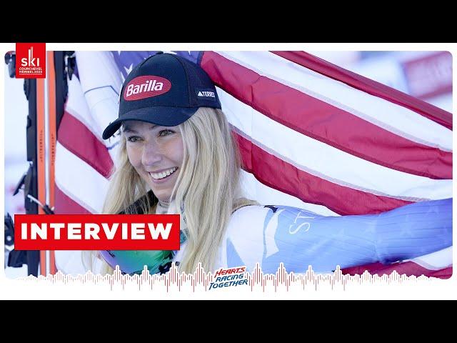  Mikaela SHIFFRIN | "It's unbelievable" | 2023 FIS World Alpine Ski Championships