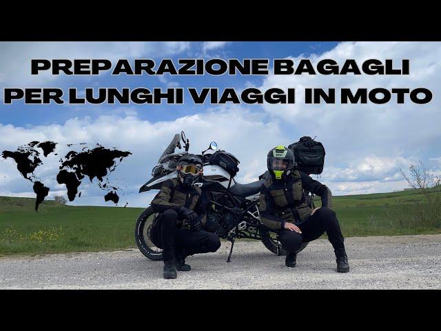 Come prepariamo i bagagli per lunghi e brevi viaggi in moto