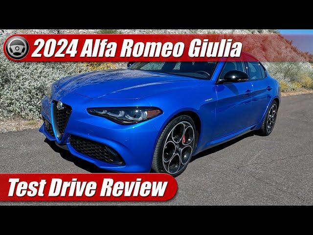 2024 Alfa Romeo Giulia Veloce RWD: Test Drive Review