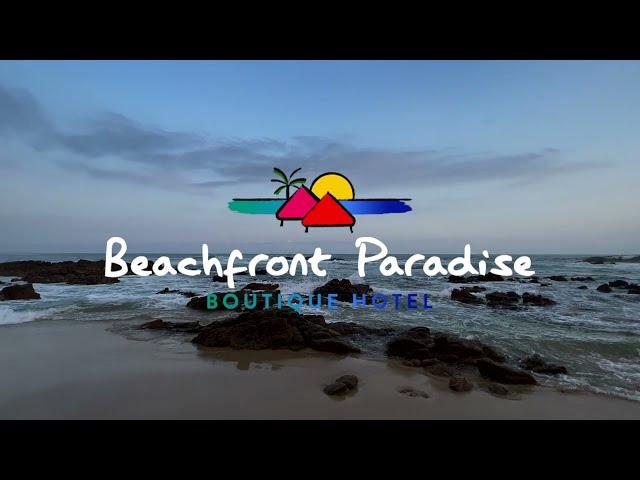 Beachfront Paradise Boutique Hotel- Agua Blanca Mexico