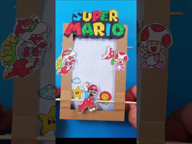 Cool Super Mario Crafts #shorts