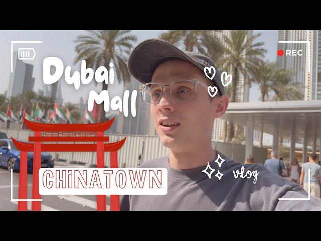 VLOG: Дубай в августе // Дубай молл, Chinatown, Шоу фонтанов | часть 2