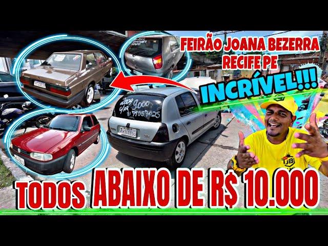 FEIRÃO DE AUTOMÓVEIS JOANA BEZERRA (08/09/24) PARTE 1 #feirão #carros #vendas #seminovos #pernambuco