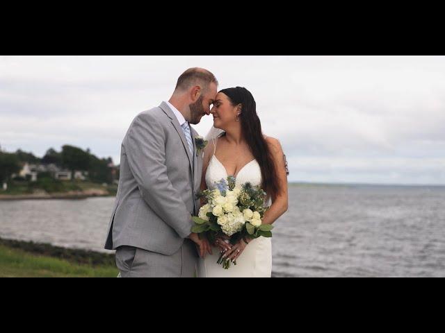 Caroline and Ryan's Seaside Wedding Film from Warwick, Rhode Island