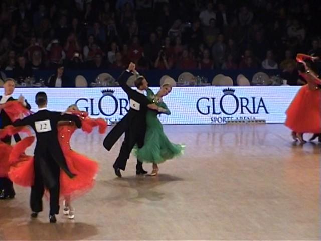 Mirko Gozzoli & Edita Daniute, V.WALTZ, 1/4 WDSF Professional Open Standard, Dance Accord 2014